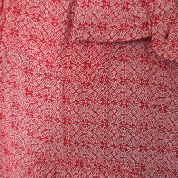 Wrangler | Red Sleeveless Western Shirt Size Large - Picture 7 of 8